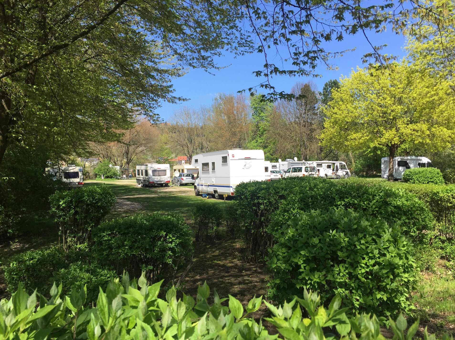 Schne Azur Camping Regensburg In Bayern Preise Bildnull