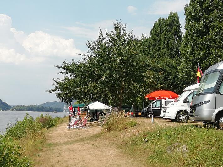 Camping Auf dem Salmenfang